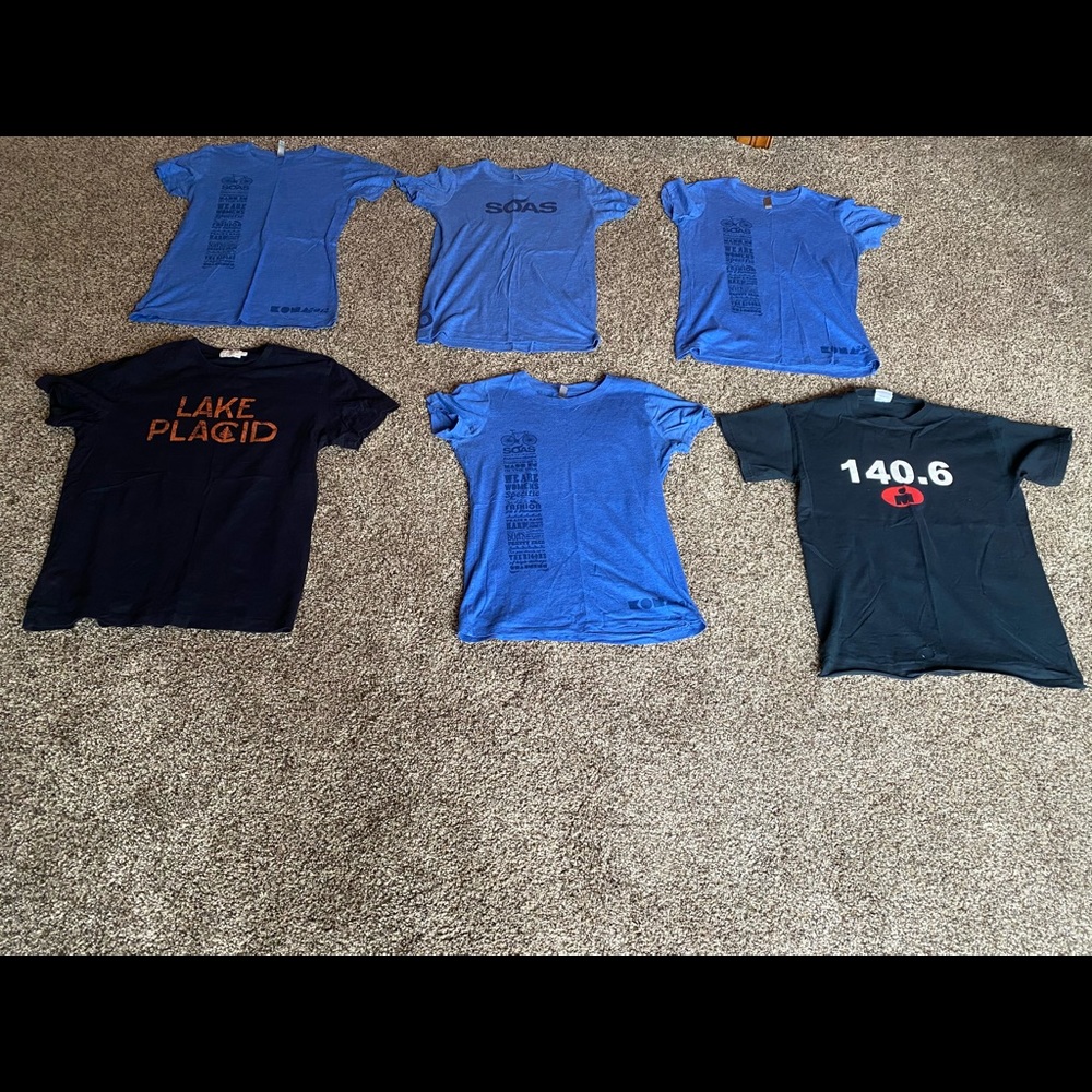 Lot of 6 tee shirts